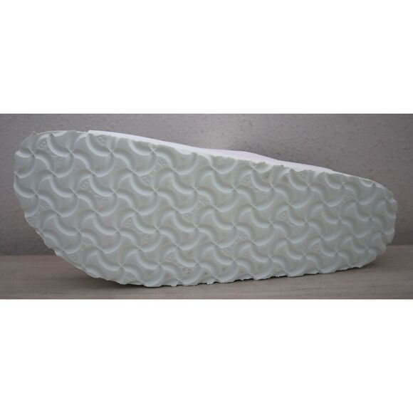Birkenstock Papillio Women's 10 White Arizona Grooved Vegan Platform Sandals - Picture 7 of 13